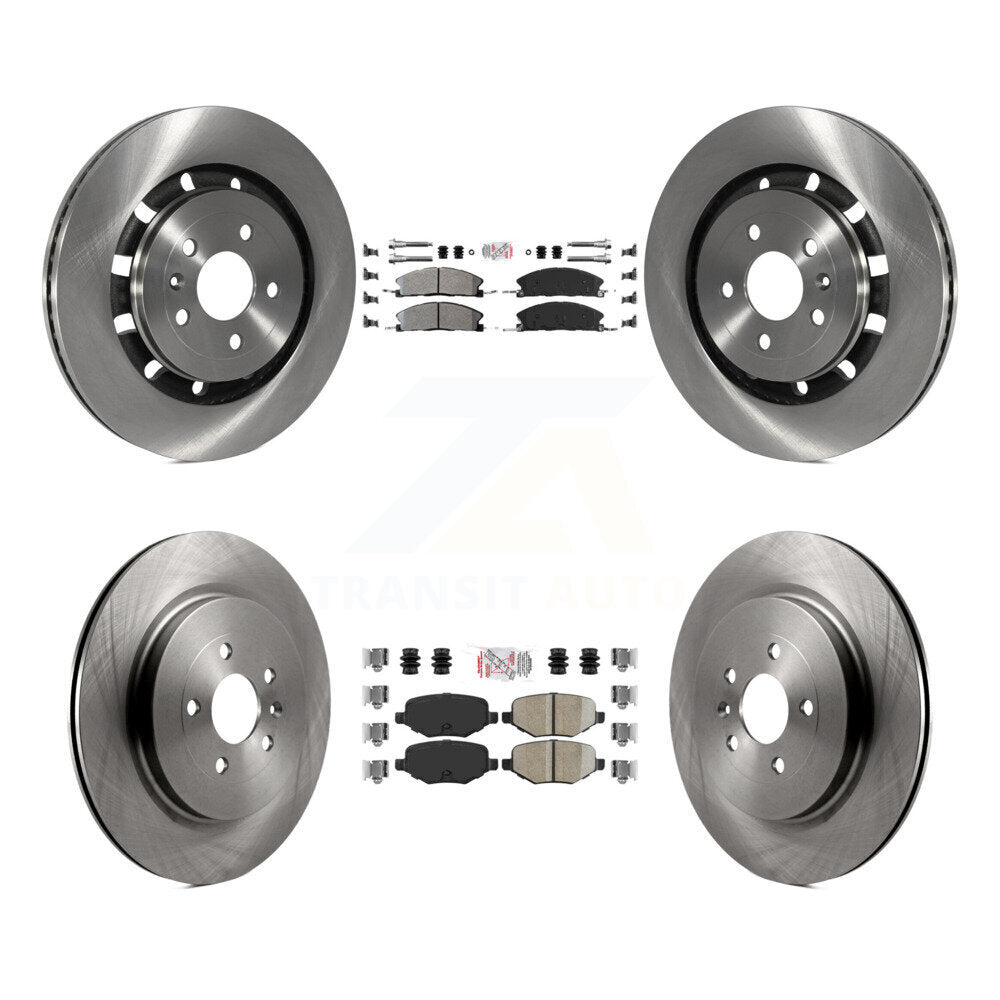 Transit Auto K8A-106510 Disc Brake Kit for 2012-2019 Ford Taurus, Lincoln MKT, Ford Explorer & more - Front and Rear product image