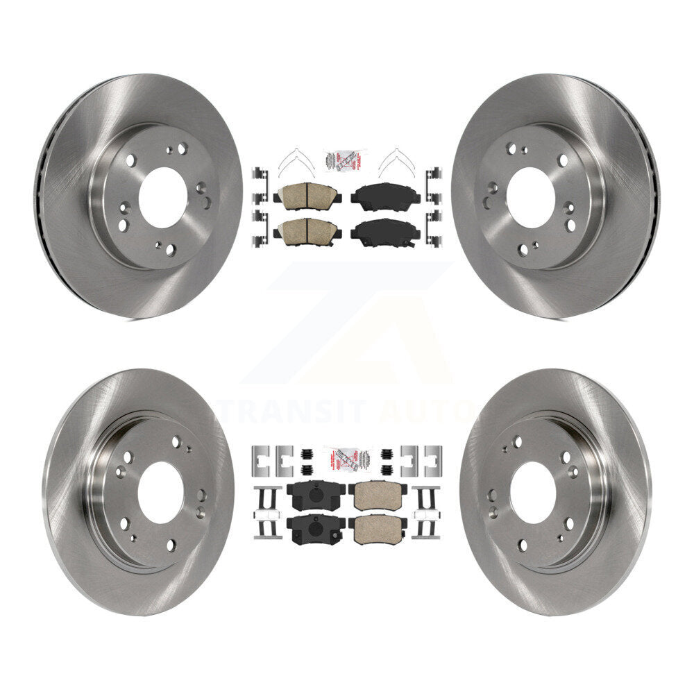 Transit Auto K8A-106517 Disc Brake Kit for 2011-2015 Honda CR-Z - Front and Rear product image