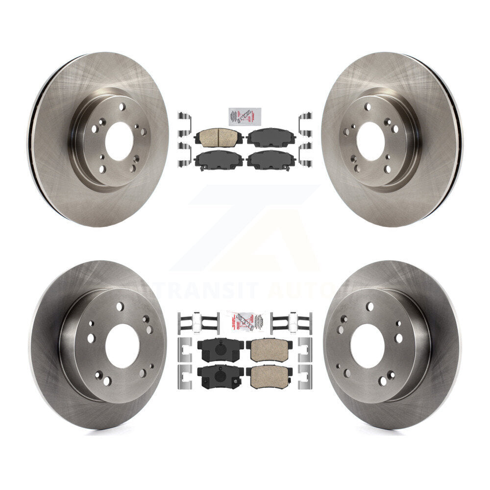 Transit Auto K8A-106519 Disc Brake Kit for 2002-2006 Acura RSX - Front and Rear product image