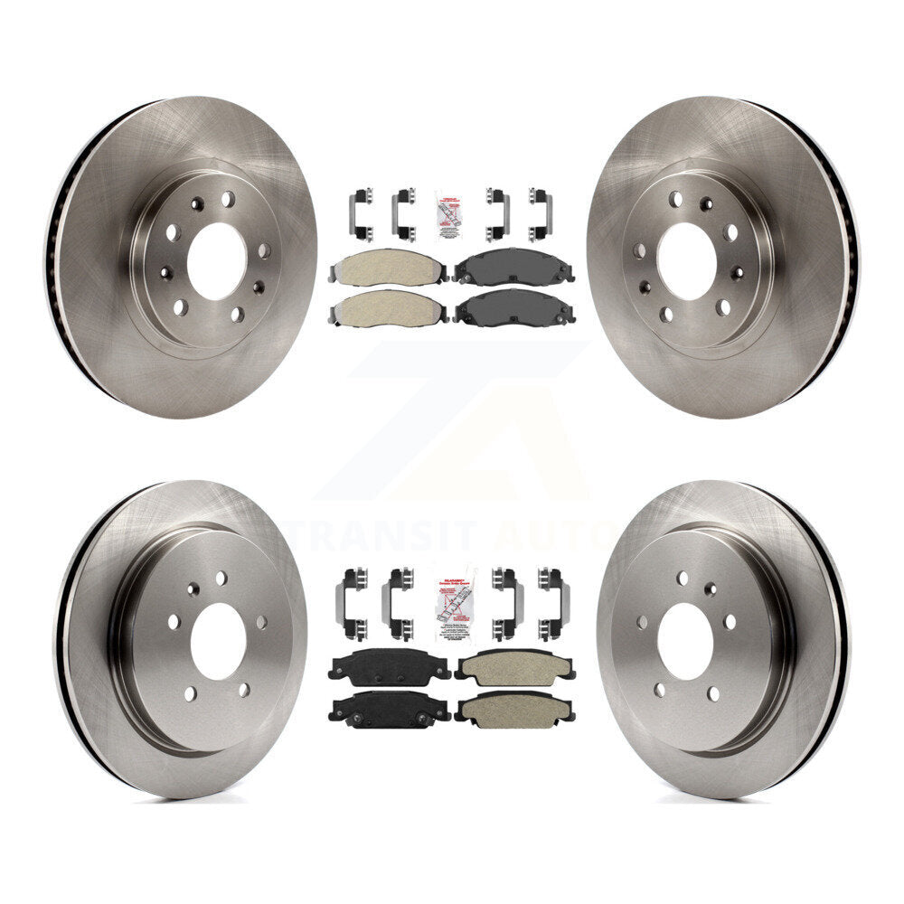 Transit Auto K8A-106520 Disc Brake Kit for 2003-2007 Cadillac CTS - Front and Rear product image