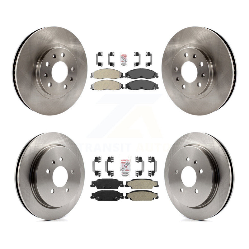 Transit Auto K8A-106520 Disc Brake Kit for 2003-2007 Cadillac CTS - Front and Rear product image