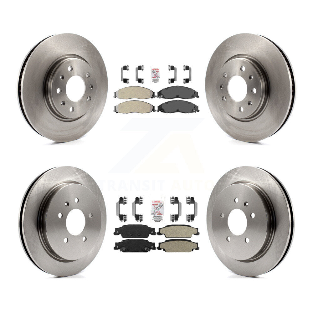 Transit Auto K8A-106521 Disc Brake Kit for 2003-2005 Cadillac CTS - Front and Rear product image