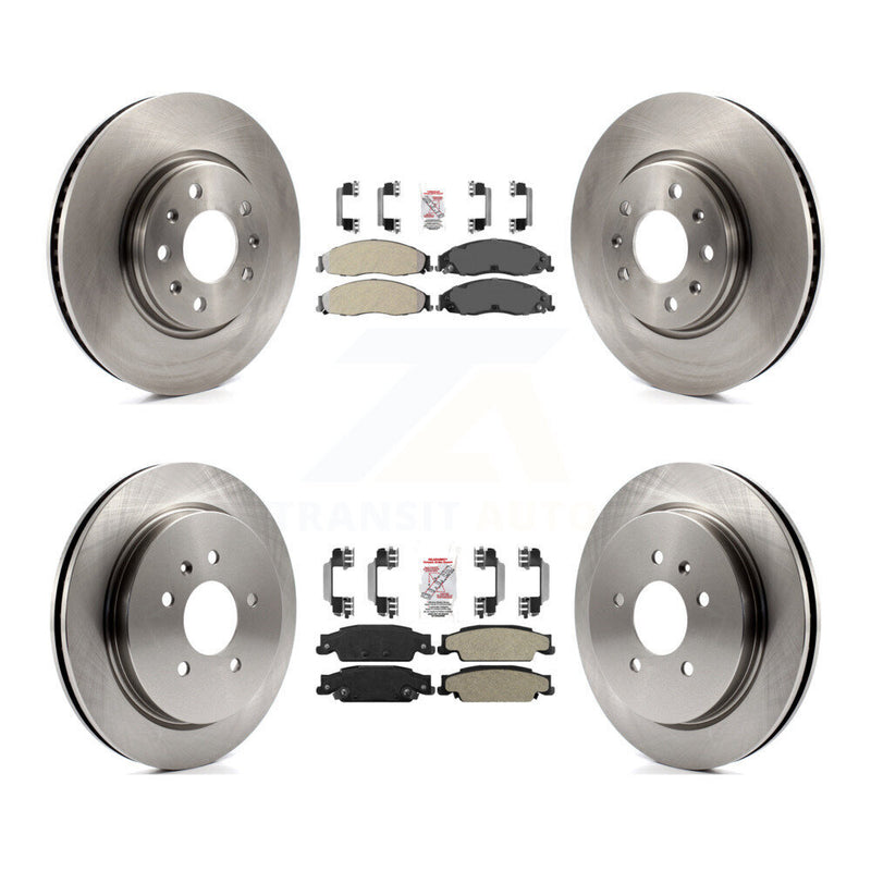 Transit Auto K8A-106521 Disc Brake Kit for 2003-2005 Cadillac CTS - Front and Rear product image