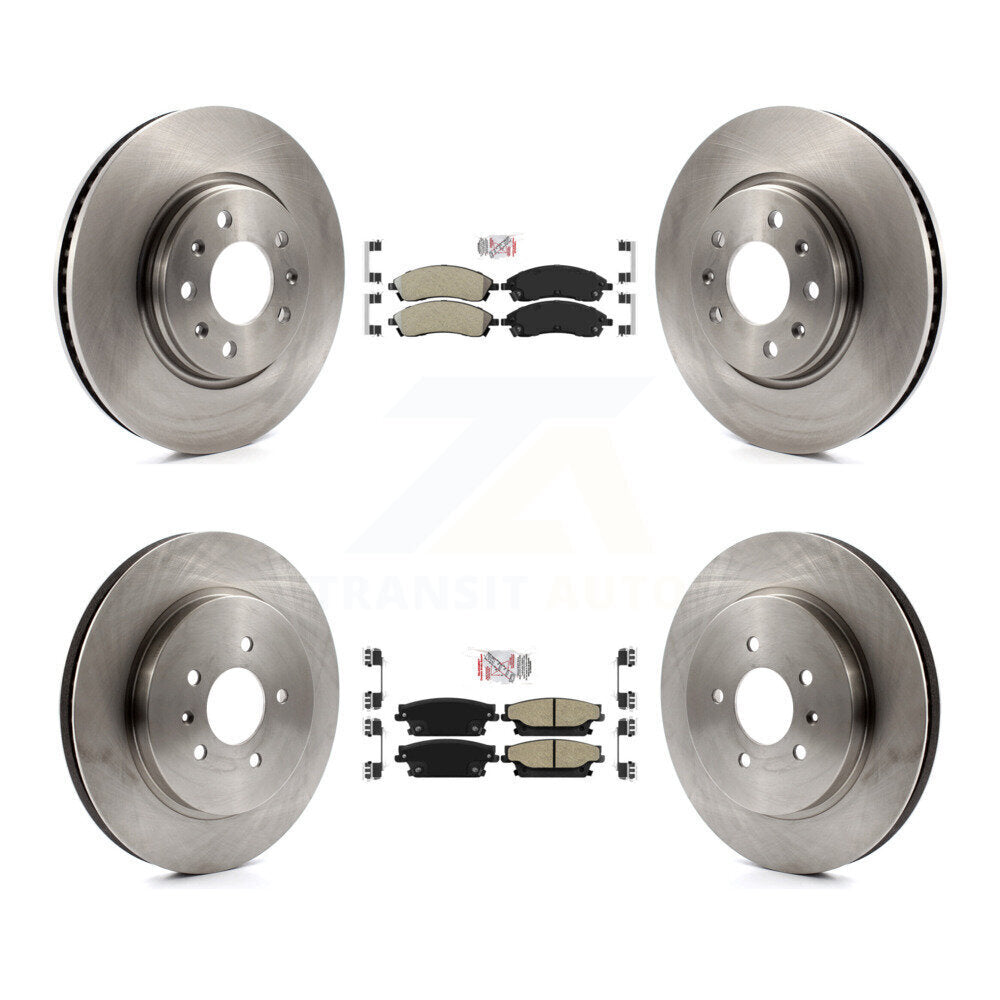 Transit Auto K8A-106522 Disc Brake Kit for 2006-2007 Cadillac CTS - Front and Rear product image