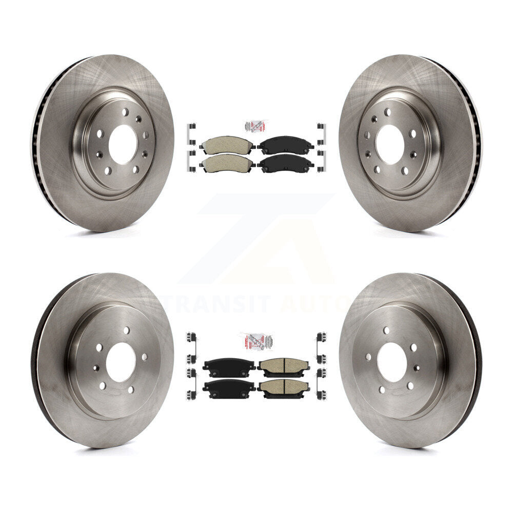 Transit Auto K8A-106523 Disc Brake Kit for 2006-2007 Cadillac CTS - Front and Rear product image