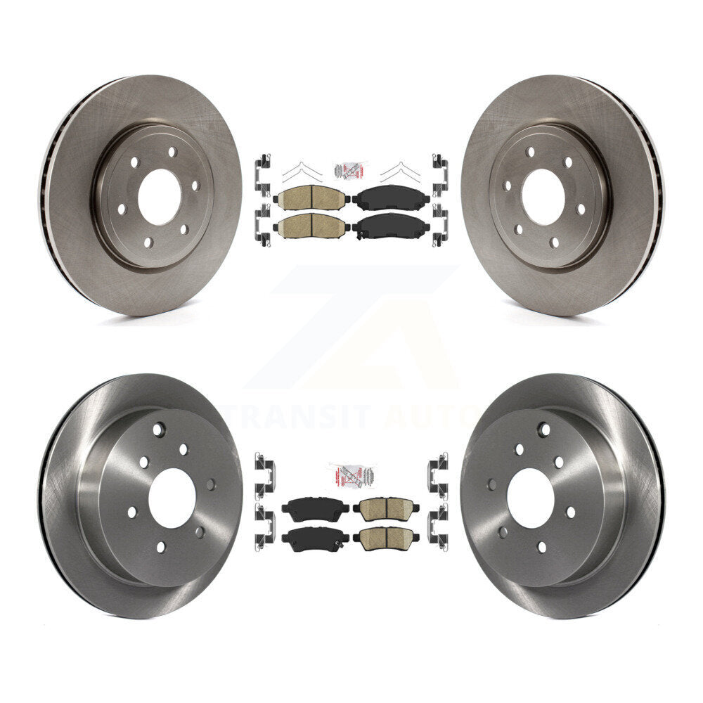 Transit Auto K8A-106524 Disc Brake Kit for 2006-2007 Nissan Xterra - Front and Rear product image