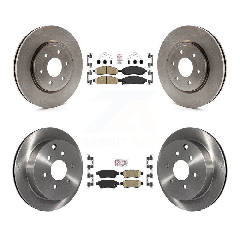 Transit Auto K8A-106525 Disc Brake Kit for 2006-2007 Nissan Xterra - Front and Rear product image