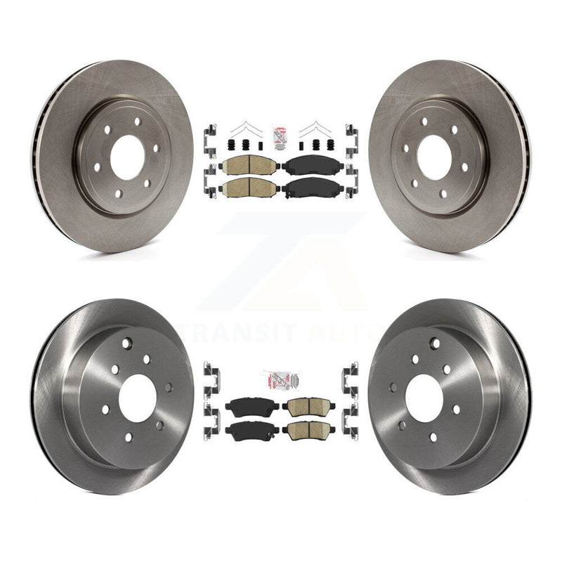 Transit Auto K8A-106525 Disc Brake Kit for 2006-2007 Nissan Xterra - Front and Rear product image