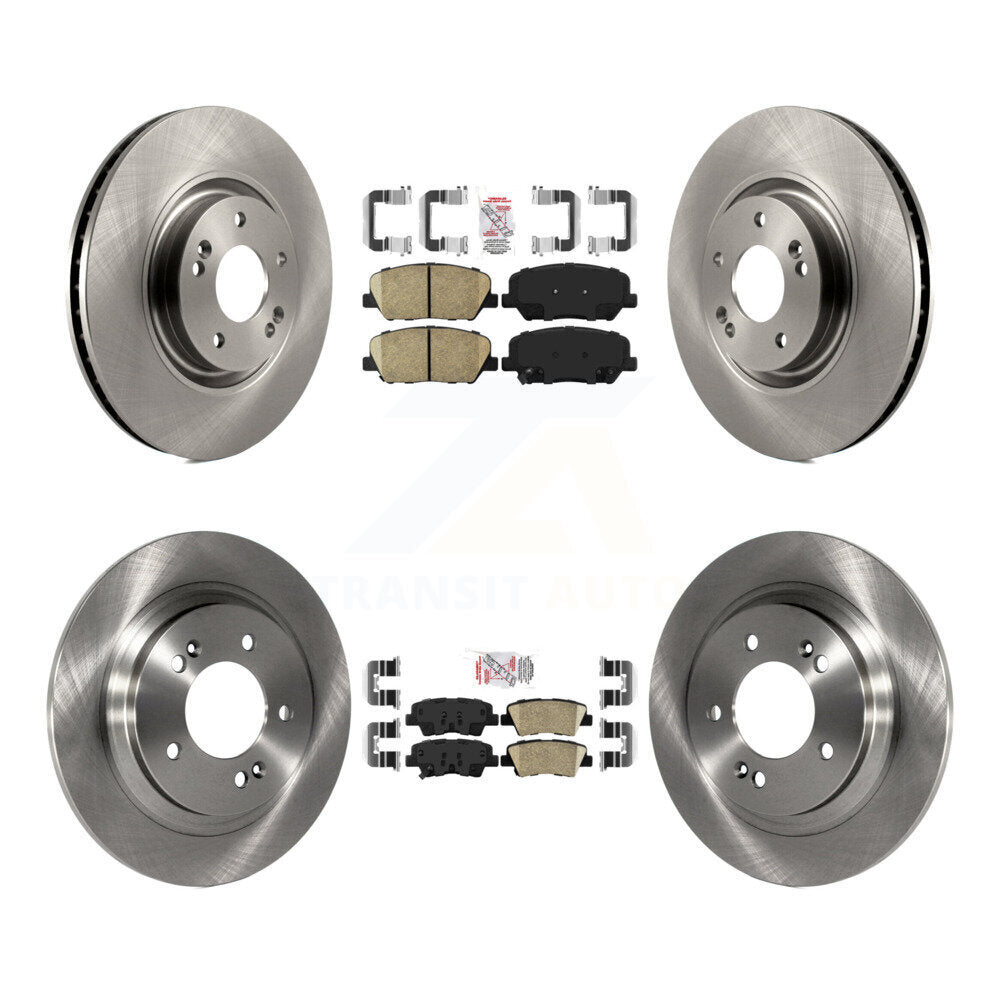 Transit Auto K8A-106526 Disc Brake Kit for 2013-2015 Kia Optima - Front and Rear product image