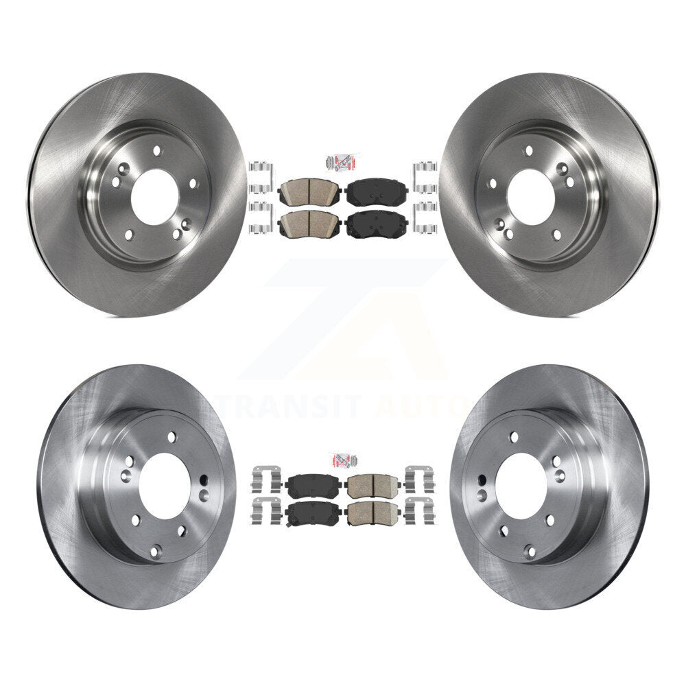 Transit Auto K8A-106535 Disc Brake Kit for 2015-2016 Hyundai Sonata - Front and Rear product image