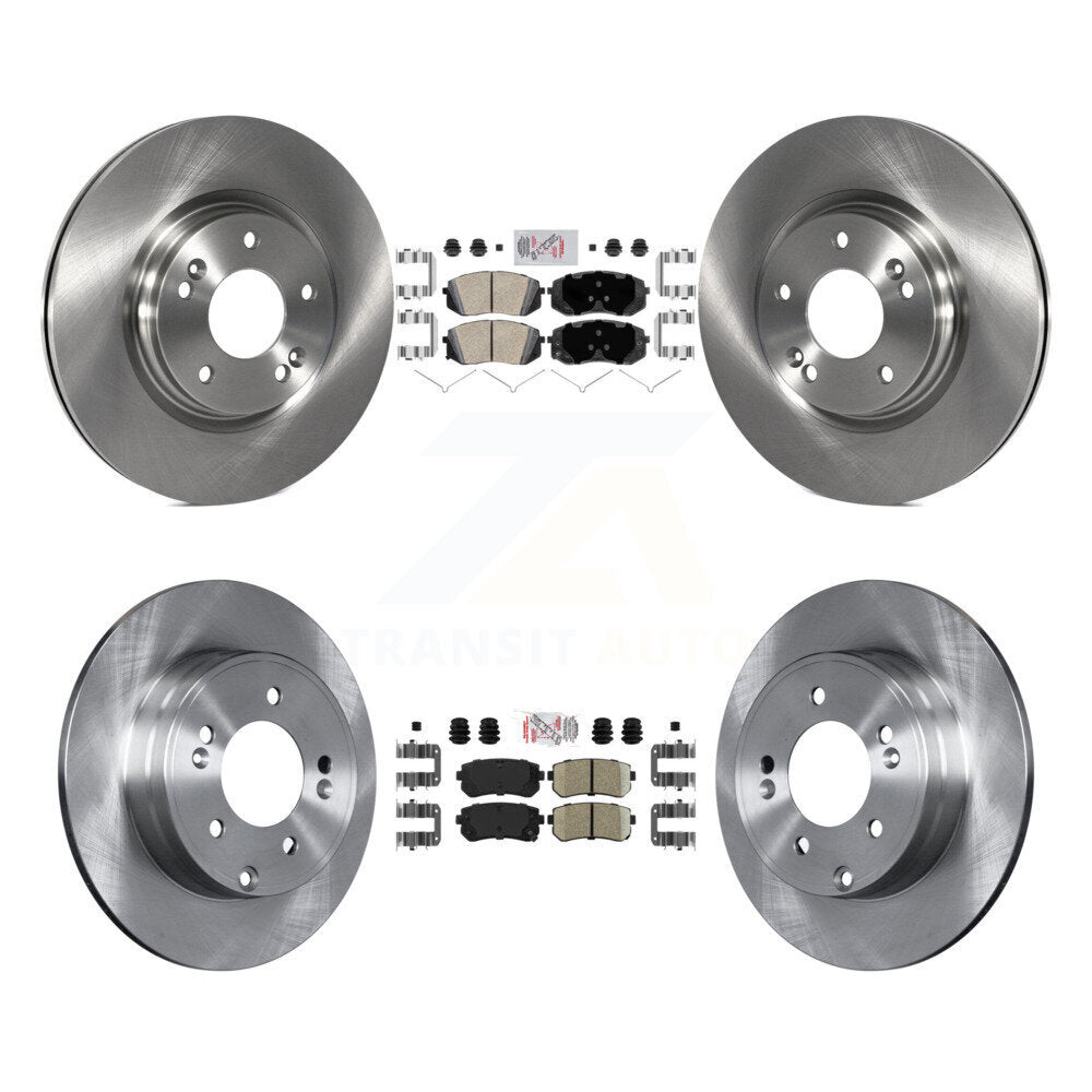 Transit Auto K8A-106536 Disc Brake Kit for 2015-2016 Hyundai Sonata - Front and Rear product image