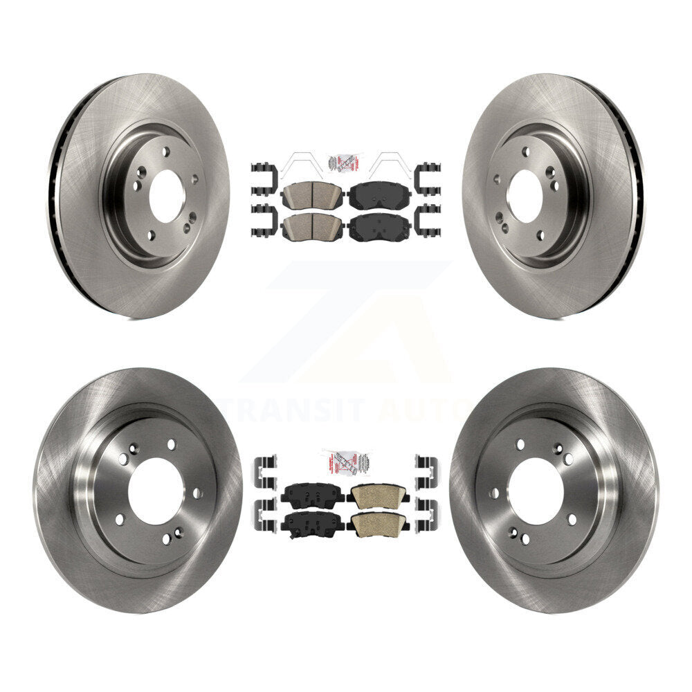 Transit Auto K8A-106544 Disc Brake Kit for 2016 Hyundai Sonata - Front and Rear product image