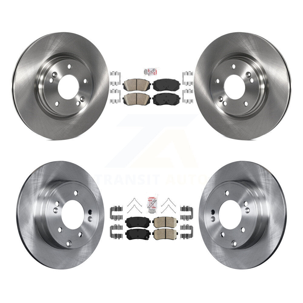 Transit Auto K8A-106552 Disc Brake Kit for 2016-2019 Kia Optima - Front and Rear product image
