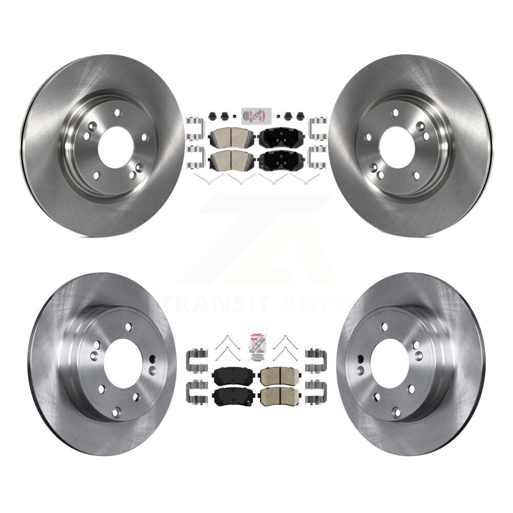 Transit Auto K8A-106554 Disc Brake Kit for 2016-2019 Kia Optima - Front and Rear product image