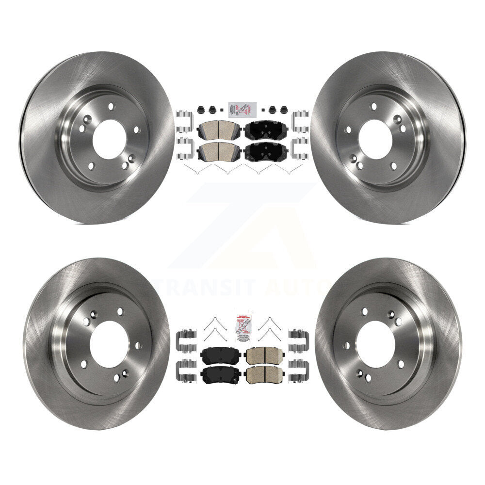 Transit Auto K8A-106555 Disc Brake Kit for 2016 Kia Optima - Front and Rear product image