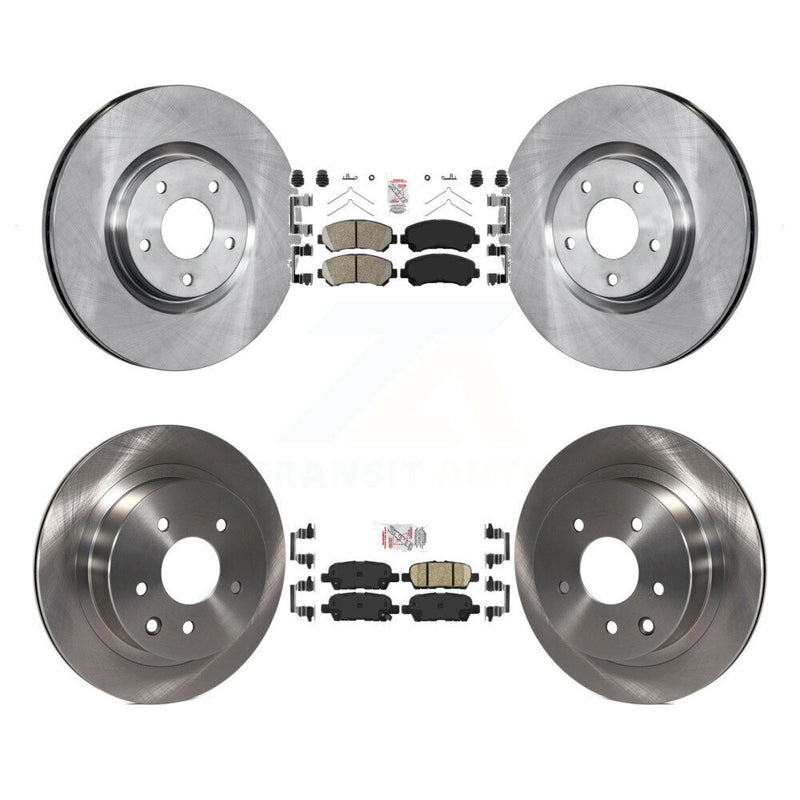 Transit Auto K8A-106572 Disc Brake Kit for 2014-2017 Nissan Juke - Front and Rear product image