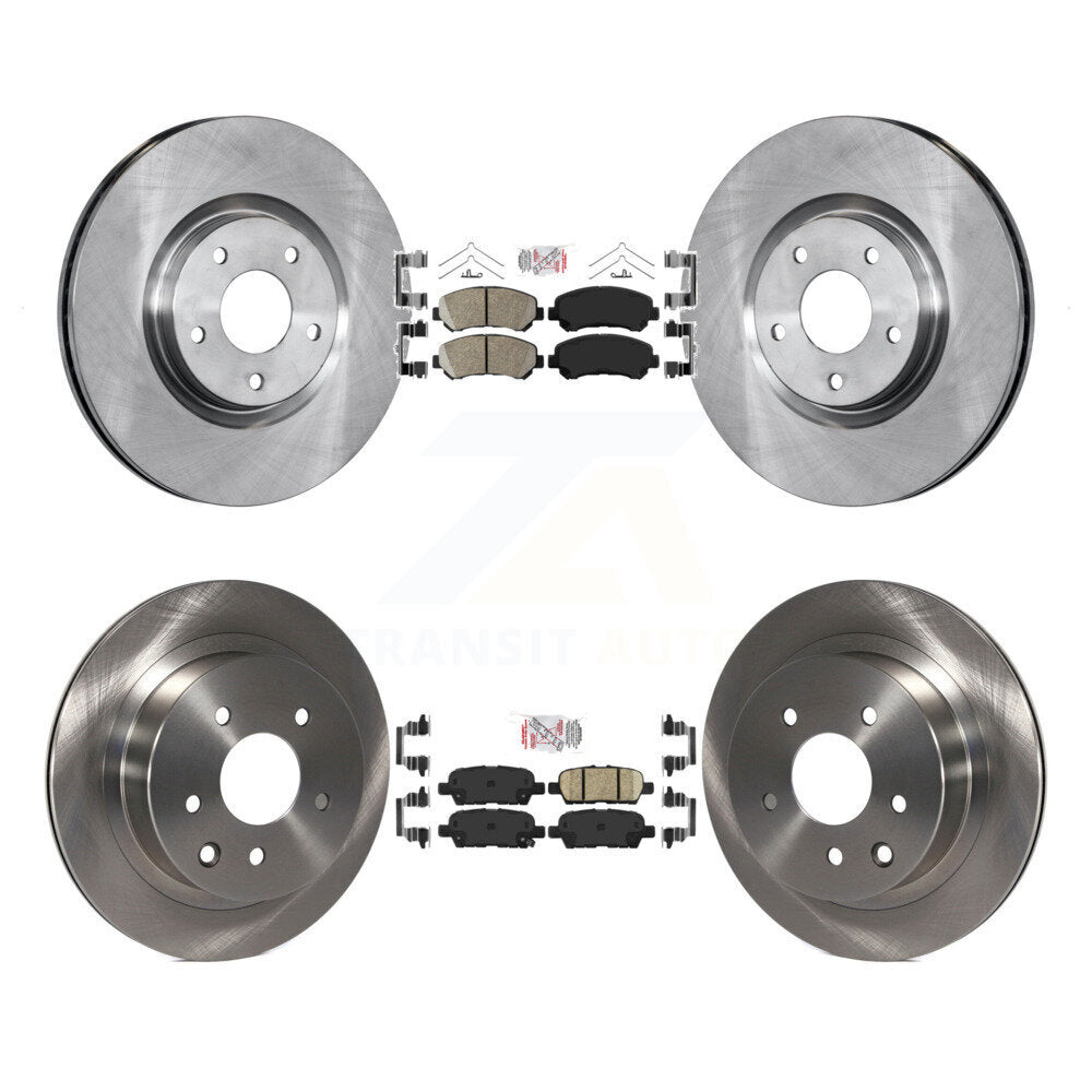 Transit Auto K8A-106574 Disc Brake Kit for 2014-2017 Nissan Juke - Front and Rear product image