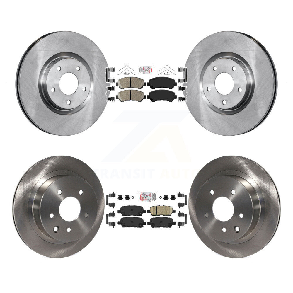Transit Auto K8A-106575 Disc Brake Kit for 2014-2017 Nissan Juke - Front and Rear product image