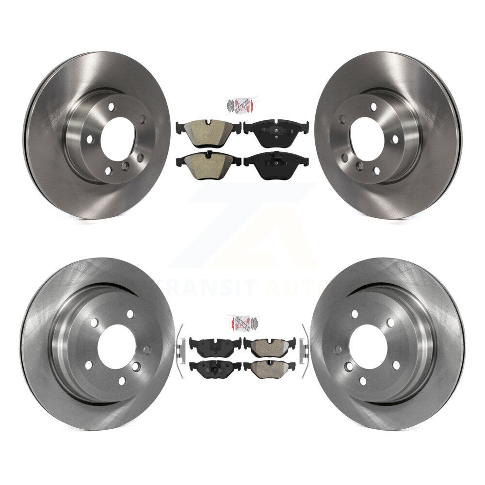 Transit Auto K8A-106586 Disc Brake Kit for 2008-2015 BMW X1, BMW 328i, BMW 328i xDrive & more - Front and Rear product image