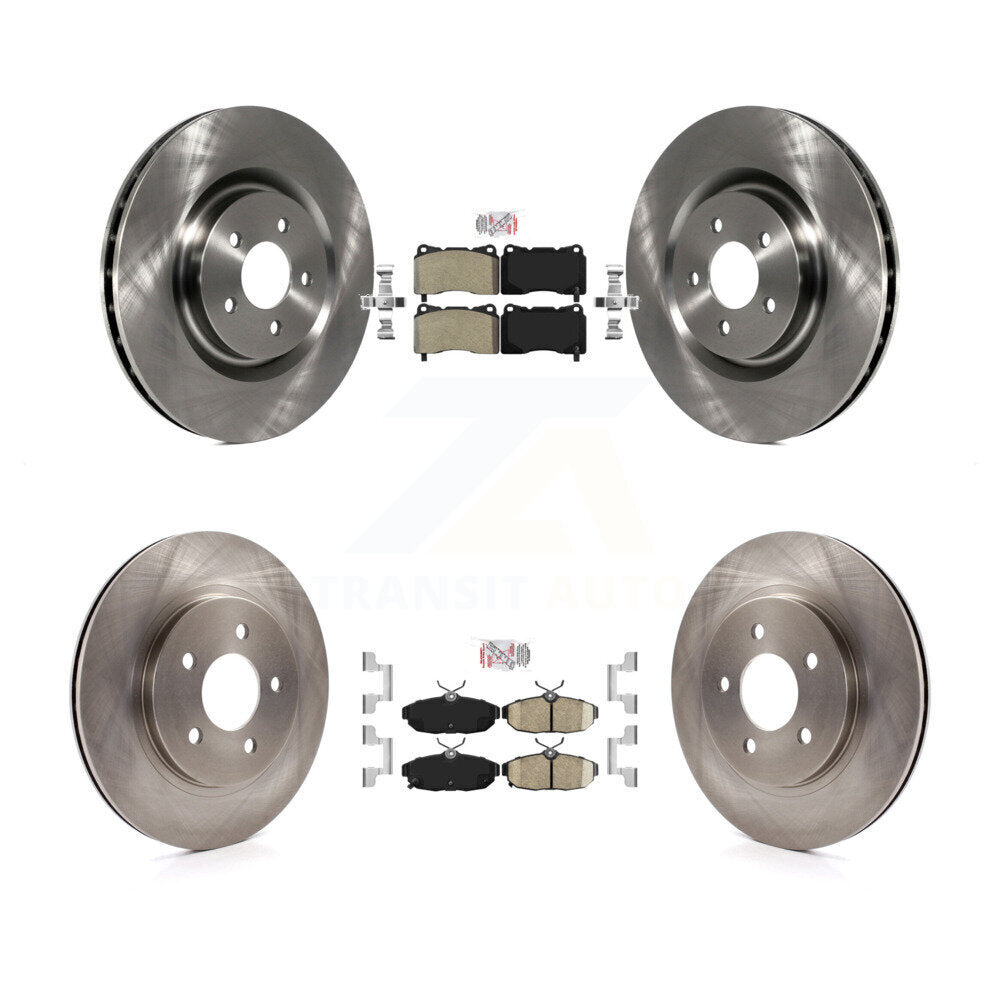 Transit Auto K8A-106595 Disc Brake Kit for 2012 Ford Mustang - Front and Rear product image
