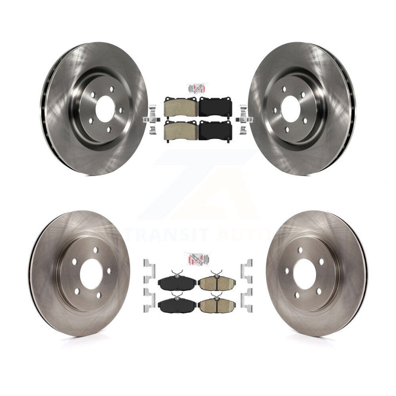Transit Auto K8A-106597 Disc Brake Kit for 2007-2011 Ford Mustang - Front and Rear product image