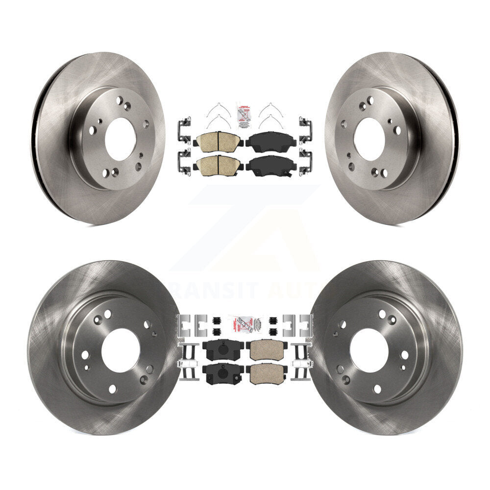 Transit Auto K8A-106620 Disc Brake Kit for 2013-2015 Acura ILX - Front and Rear product image