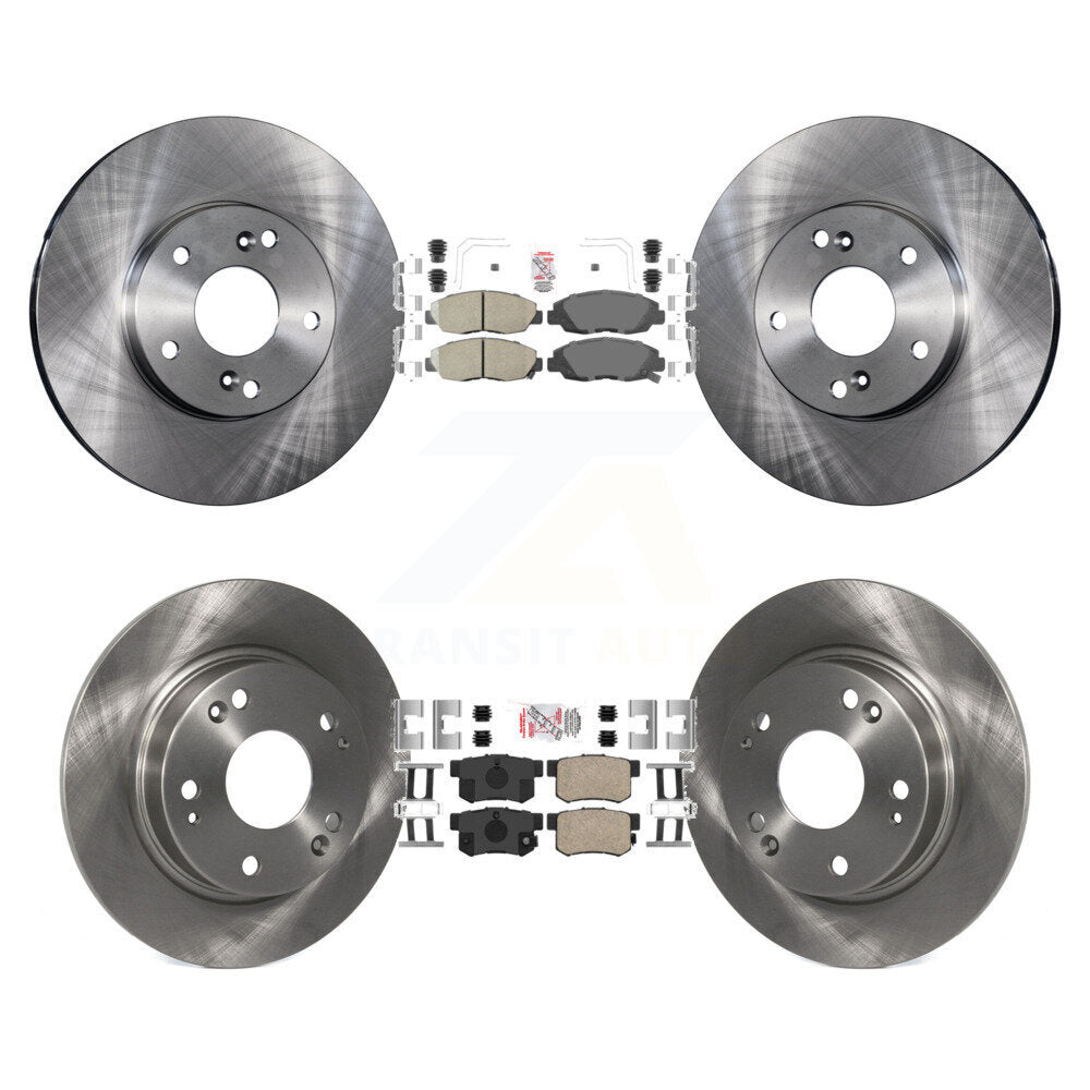 Transit Auto K8A-106629 Disc Brake Kit for 2014-2015 Honda Civic - Front and Rear product image