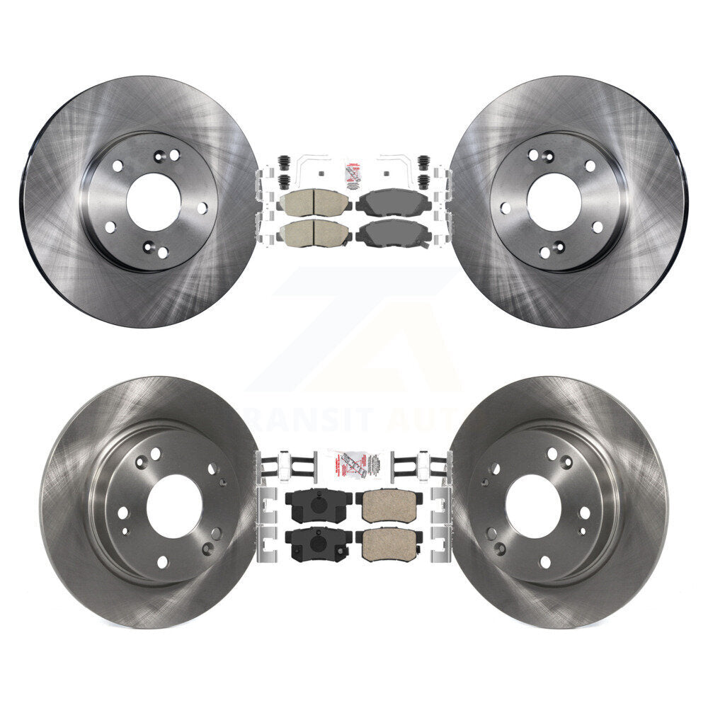 Transit Auto K8A-106630 Disc Brake Kit for 2014-2015 Honda Civic - Front and Rear product image