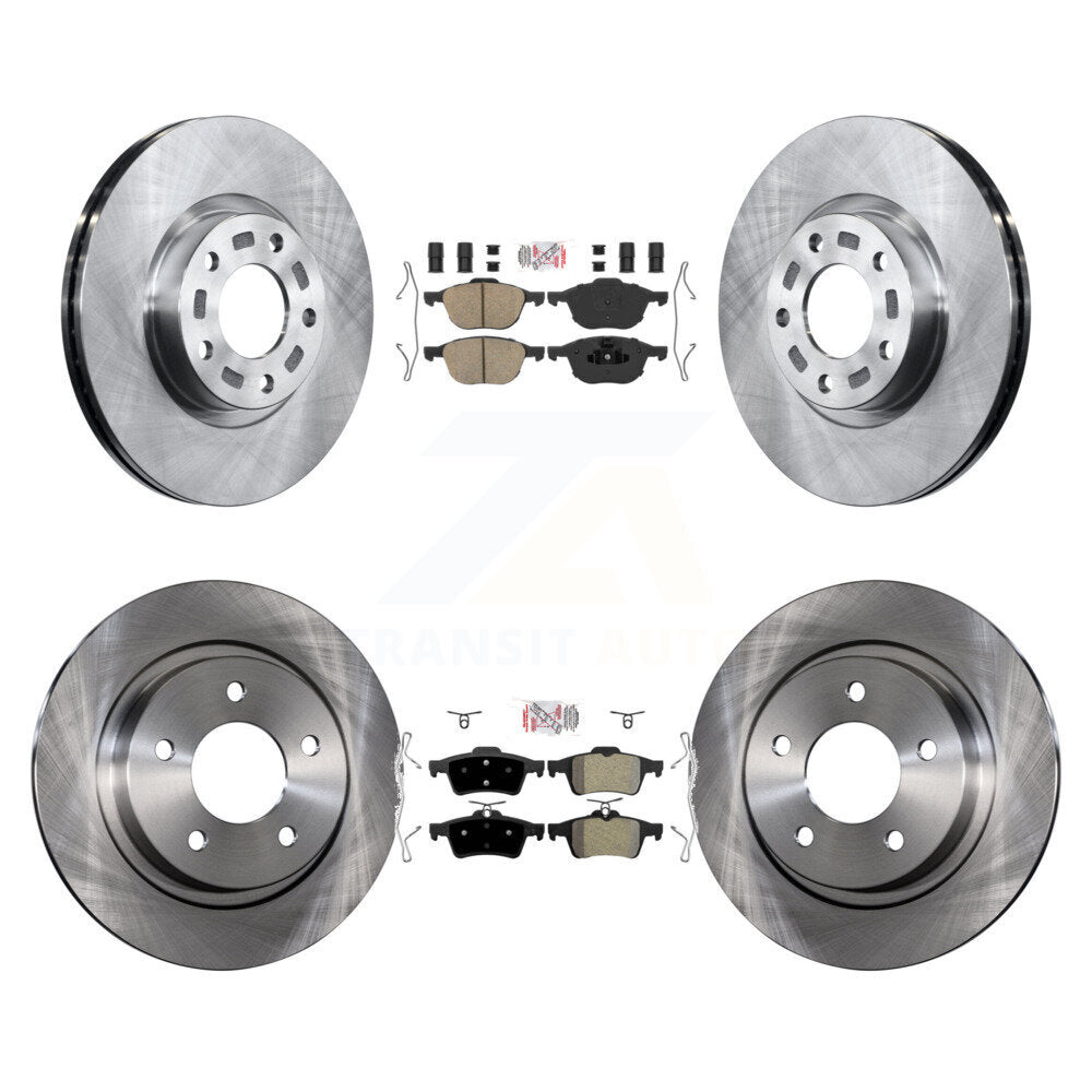 Transit Auto K8A-106636 Disc Brake Kit for 2004-2013 Mazda 3 Sport, Mazda 3 - Front and Rear product image