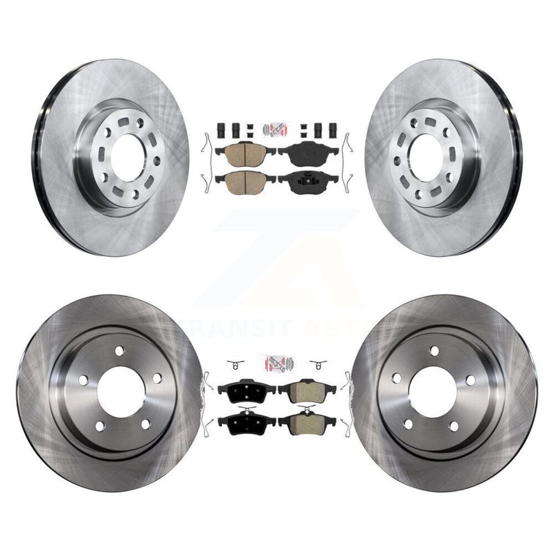 Transit Auto K8A-106636 Disc Brake Kit for 2004-2013 Mazda 3 Sport, Mazda 3 - Front and Rear product image