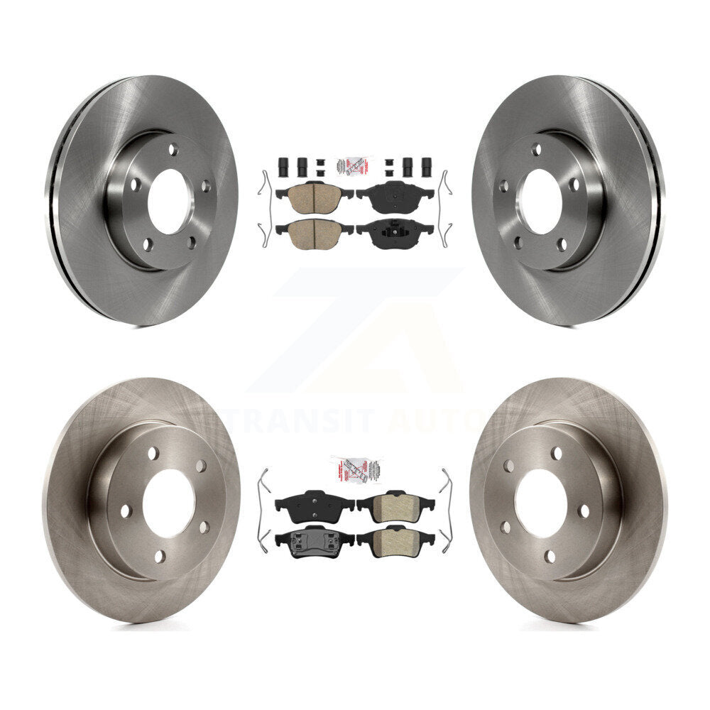 Transit Auto K8A-106640 Disc Brake Kit for 2004-2005 Mazda 3 - Front and Rear product image
