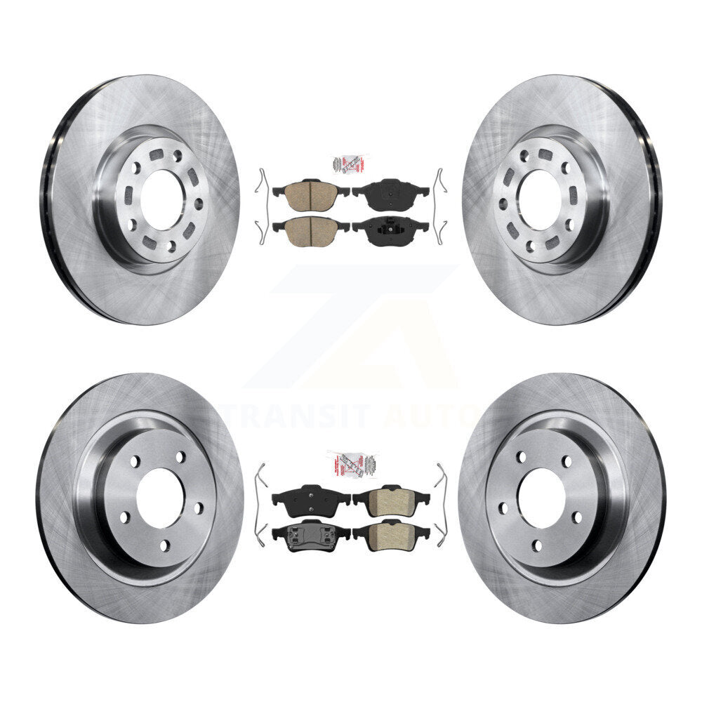 Transit Auto K8A-106642 Disc Brake Kit for 2006 Mazda 5 - Front and Rear product image