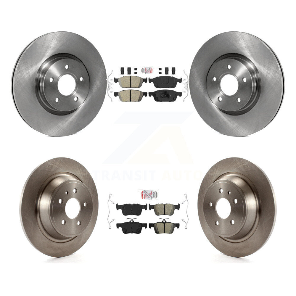 Transit Auto K8A-106644 Disc Brake Kit for 2017-2019 Lincoln MKC, Ford Escape - Front and Rear product image
