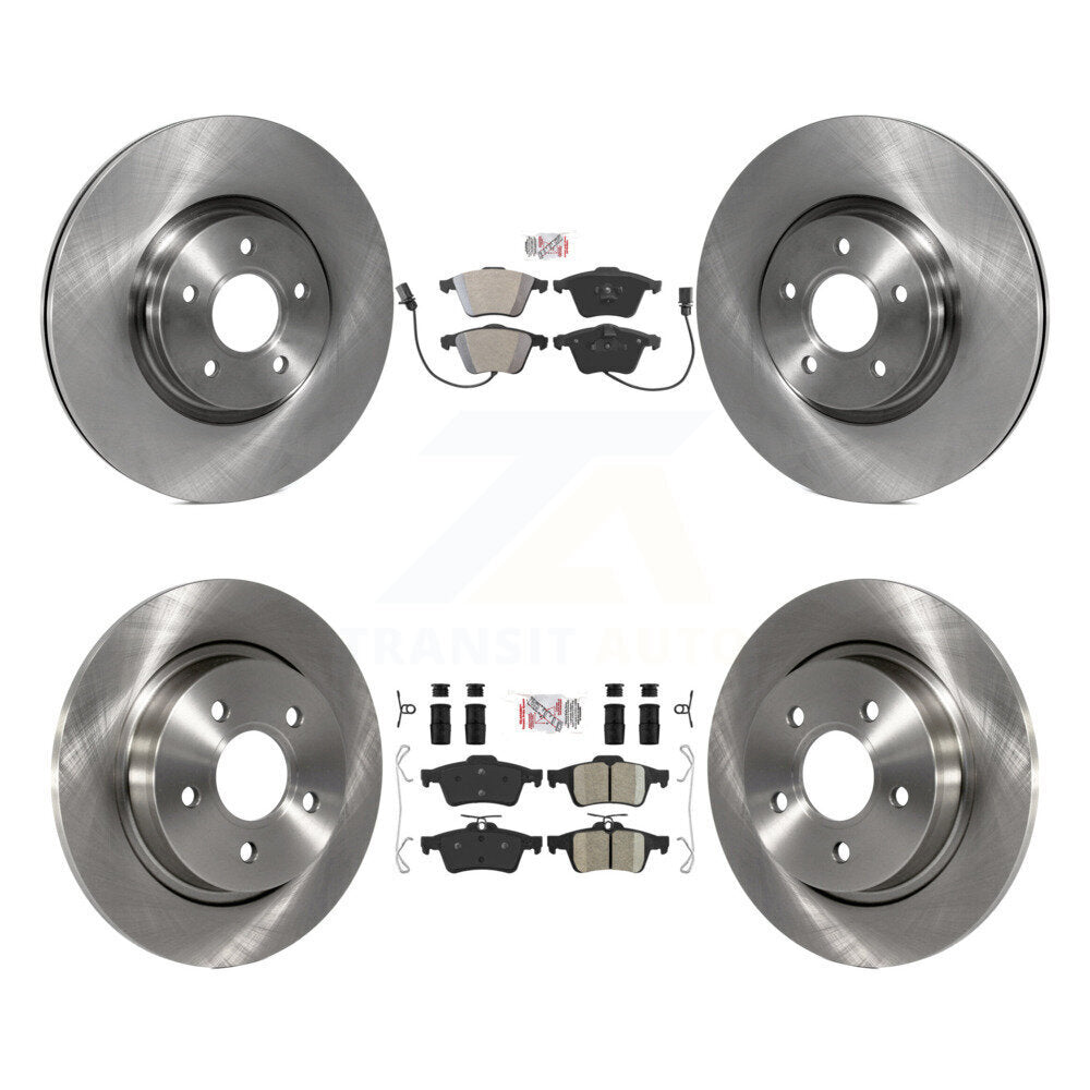 Transit Auto K8A-106646 Disc Brake Kit for 2004-2013 Volvo C70, Volvo S40, Volvo V50 - Front and Rear product image
