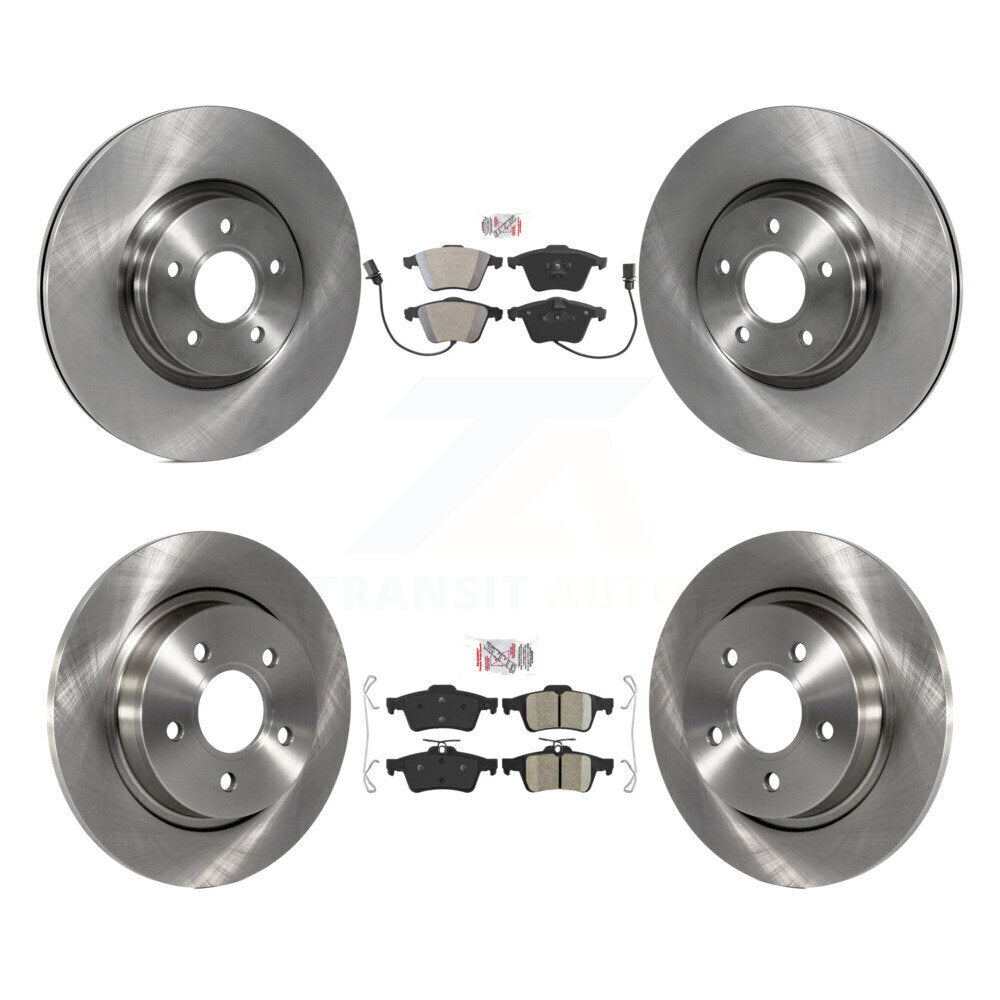 Transit Auto K8A-106647 Disc Brake Kit for 2004-2013 Volvo C70, Volvo S40, Volvo V50 - Front and Rear product image