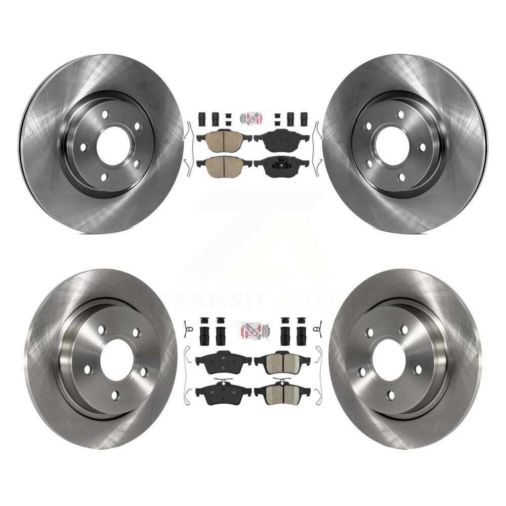 Transit Auto K8A-106649 Disc Brake Kit for 2004-2013 Volvo C30, Volvo C70, Volvo S40 & more - Front and Rear product image