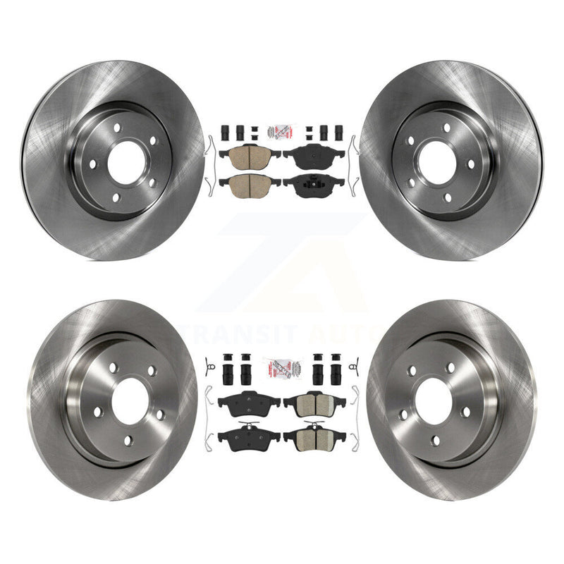 Transit Auto K8A-106649 Disc Brake Kit for 2004-2013 Volvo C30, Volvo C70, Volvo S40 & more - Front and Rear product image