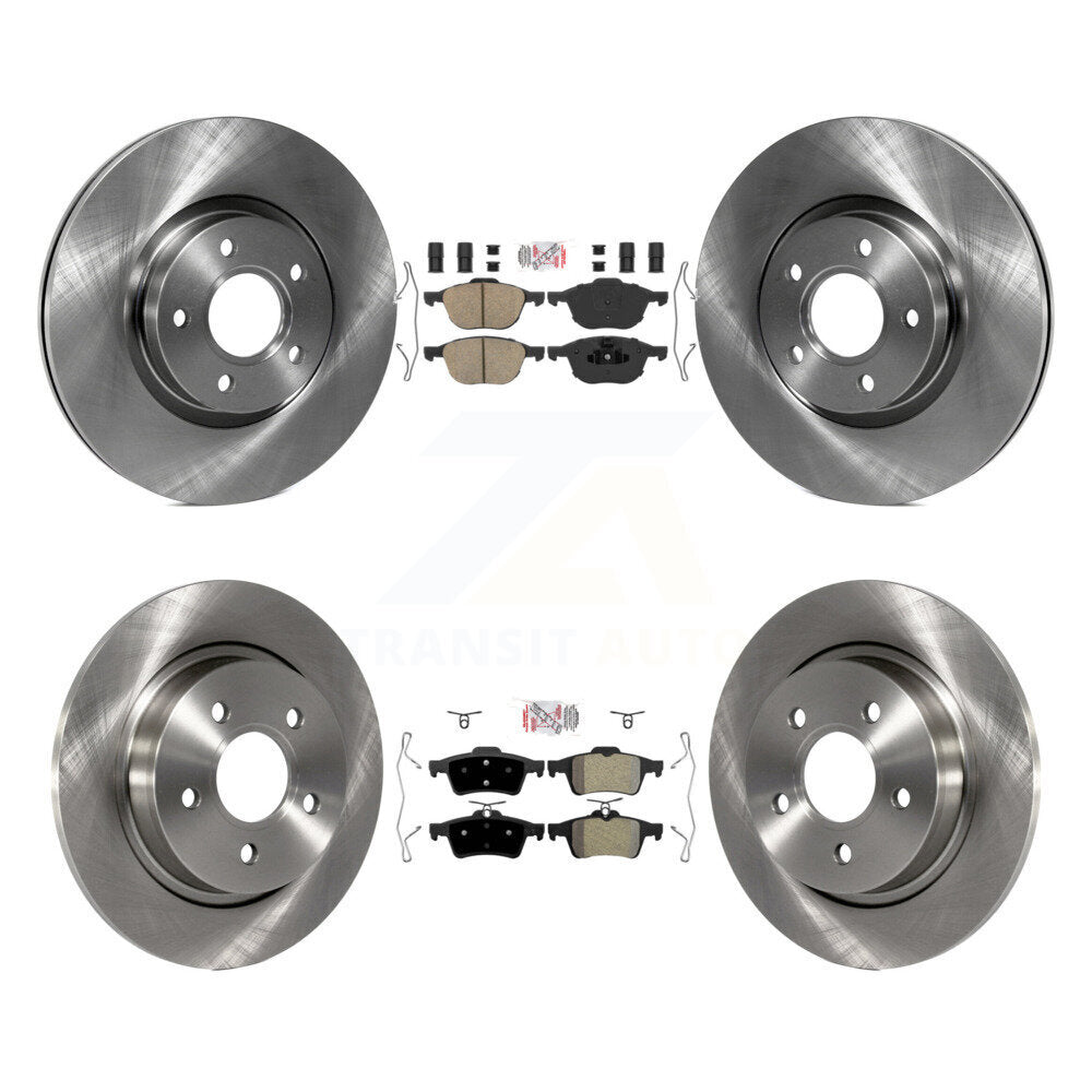 Transit Auto K8A-106651 Disc Brake Kit for 2004-2013 Volvo C30, Volvo C70, Volvo S40 & more - Front and Rear product image