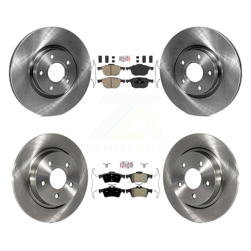 Transit Auto K8A-106651 Disc Brake Kit for 2004-2013 Volvo C30, Volvo C70, Volvo S40 & more - Front and Rear product image