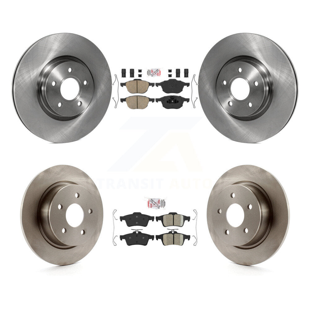 Transit Auto K8A-106666 Disc Brake Kit for 2014 Ford Transit Connect - Front and Rear product image
