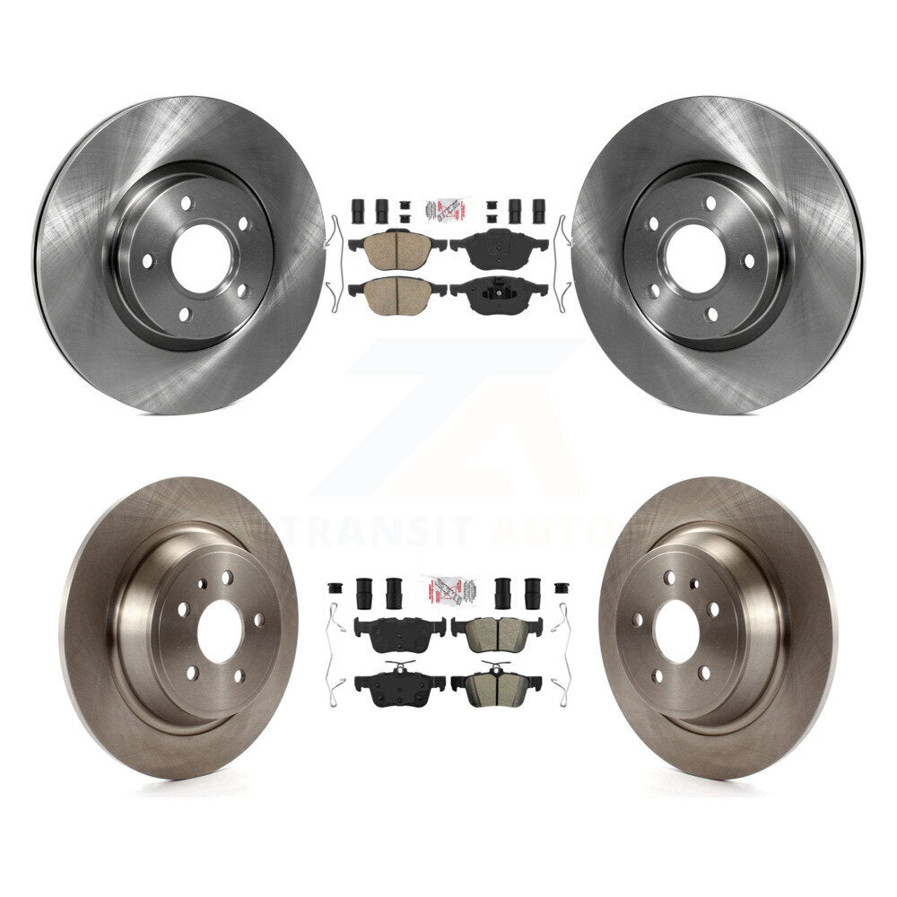 Transit Auto K8A-106669 Disc Brake Kit for 2017-2019 Ford Escape - Front and Rear product image