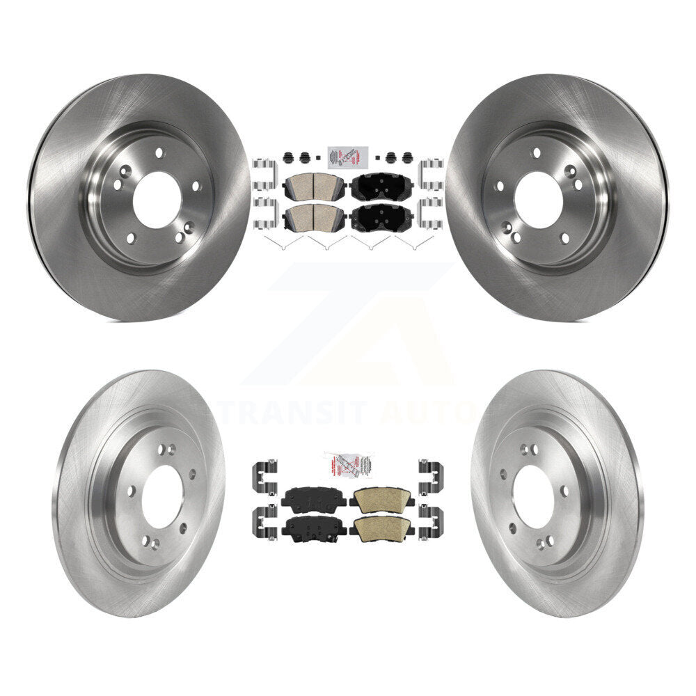 Transit Auto K8A-106671 Disc Brake Kit for 2019-2023 Hyundai Kona Electric, Kia Niro EV - Front and Rear product image