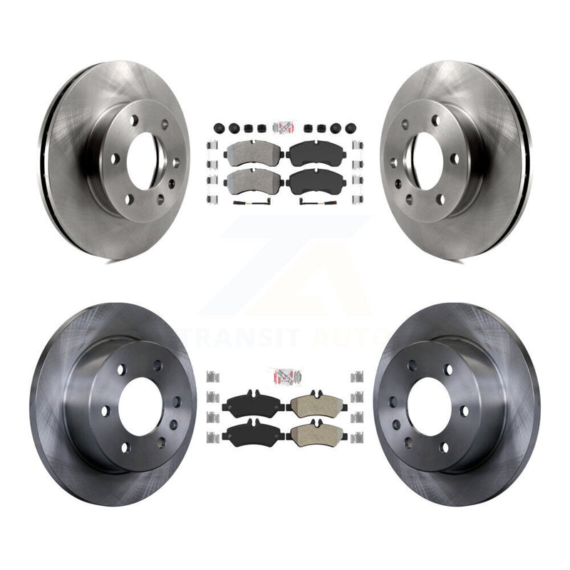 Transit Auto K8A-106698 Disc Brake Kit for 2007-2018 Freightliner Sprinter 3500, Dodge Sprinter 3500 - Front and Rear product image