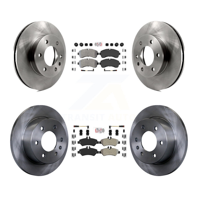 Transit Auto K8A-106699 Disc Brake Kit for 2007-2018 Freightliner Sprinter 3500, Dodge Sprinter 3500 - Front and Rear product image