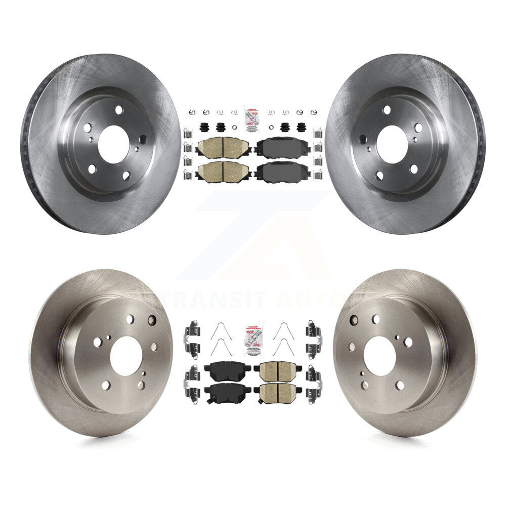 Transit Auto K8A-106701 Disc Brake Kit for 2010 Toyota Matrix - Front and Rear product image