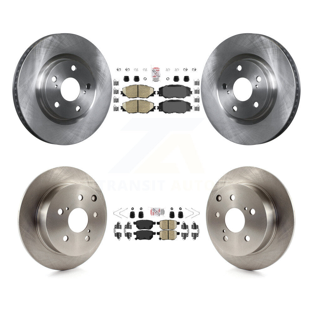 Transit Auto K8A-106702 Disc Brake Kit for 2010 Toyota Matrix - Front and Rear product image