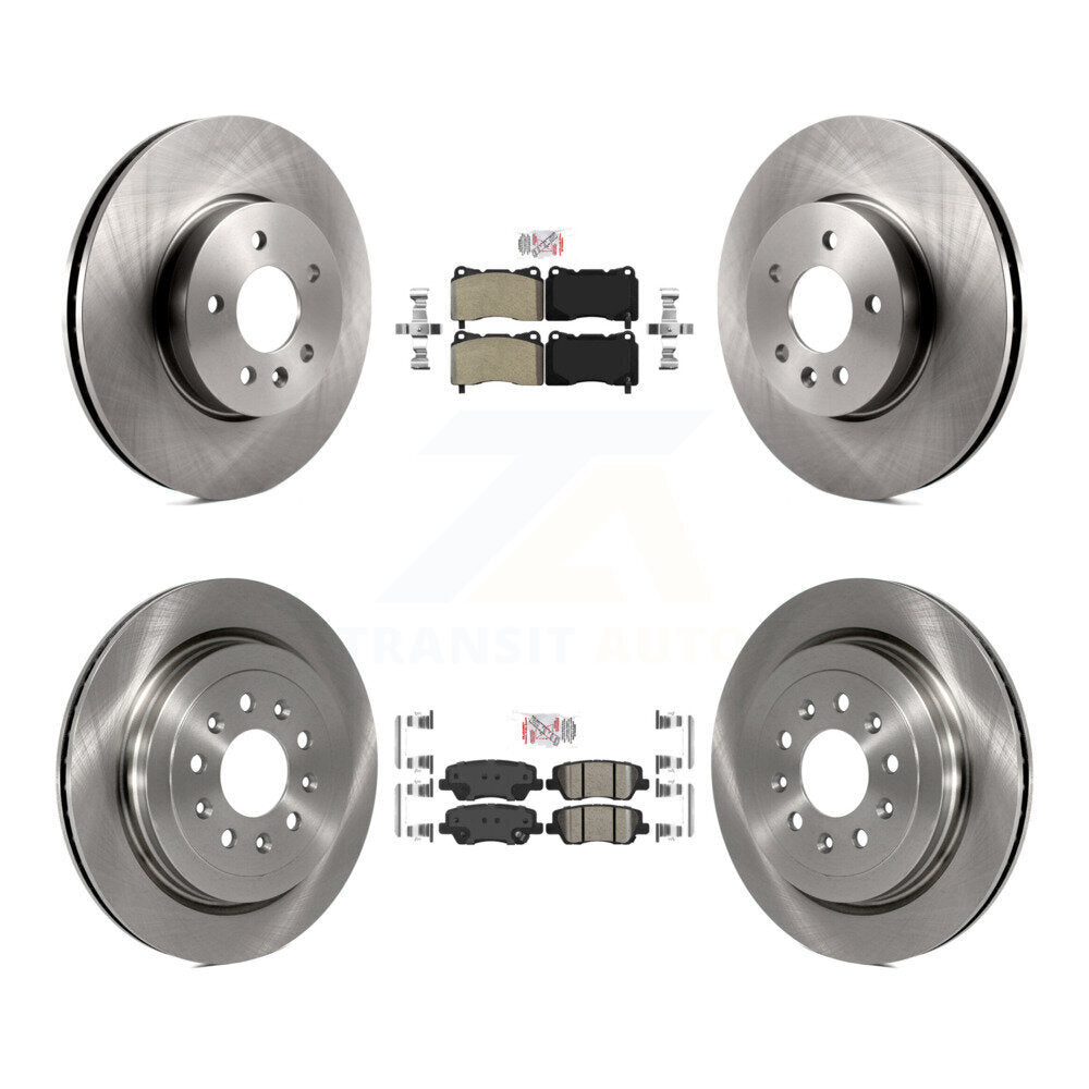 Transit Auto K8A-106709 Disc Brake Kit for 2013-2015 Cadillac ATS - Front and Rear product image