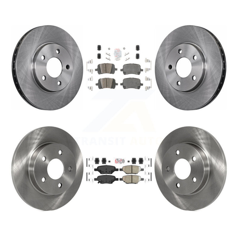 Transit Auto K8A-106716 Disc Brake Kit for 2004-2008 Chevrolet Malibu, Pontiac G6 - Front and Rear product image
