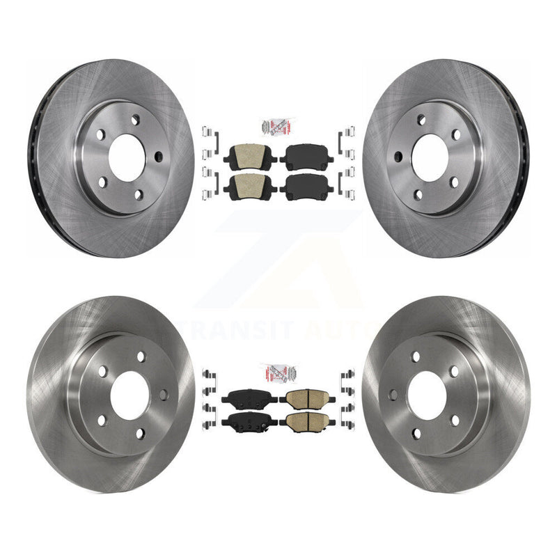 Transit Auto K8A-106719 Disc Brake Kit for 2004-2008 Chevrolet Malibu, Pontiac G6 - Front and Rear product image