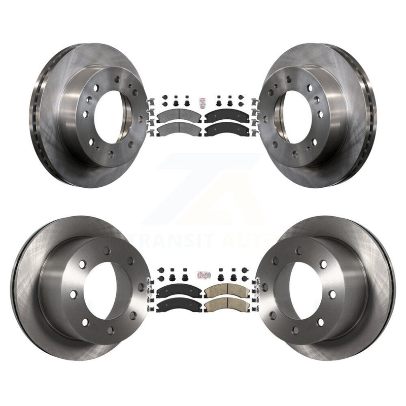 Transit Auto K8A-106728 Disc Brake Kit for 2011-2019 Chevrolet Silverado 3500 HD, GMC Sierra 3500 HD - Front and Rear product image